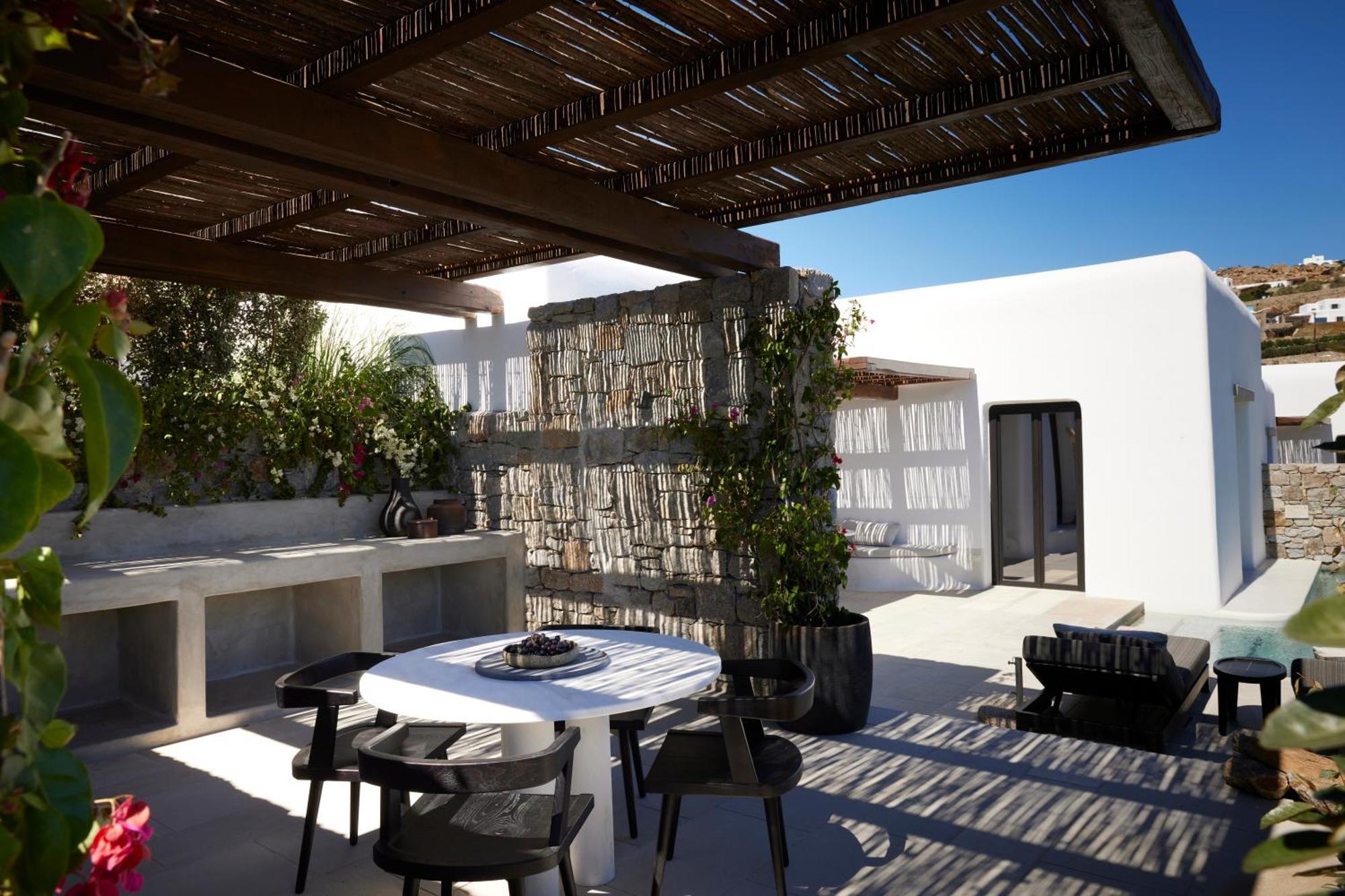 Kalesma Mykonos Hotel ออร์นอส ภายนอก รูปภาพ