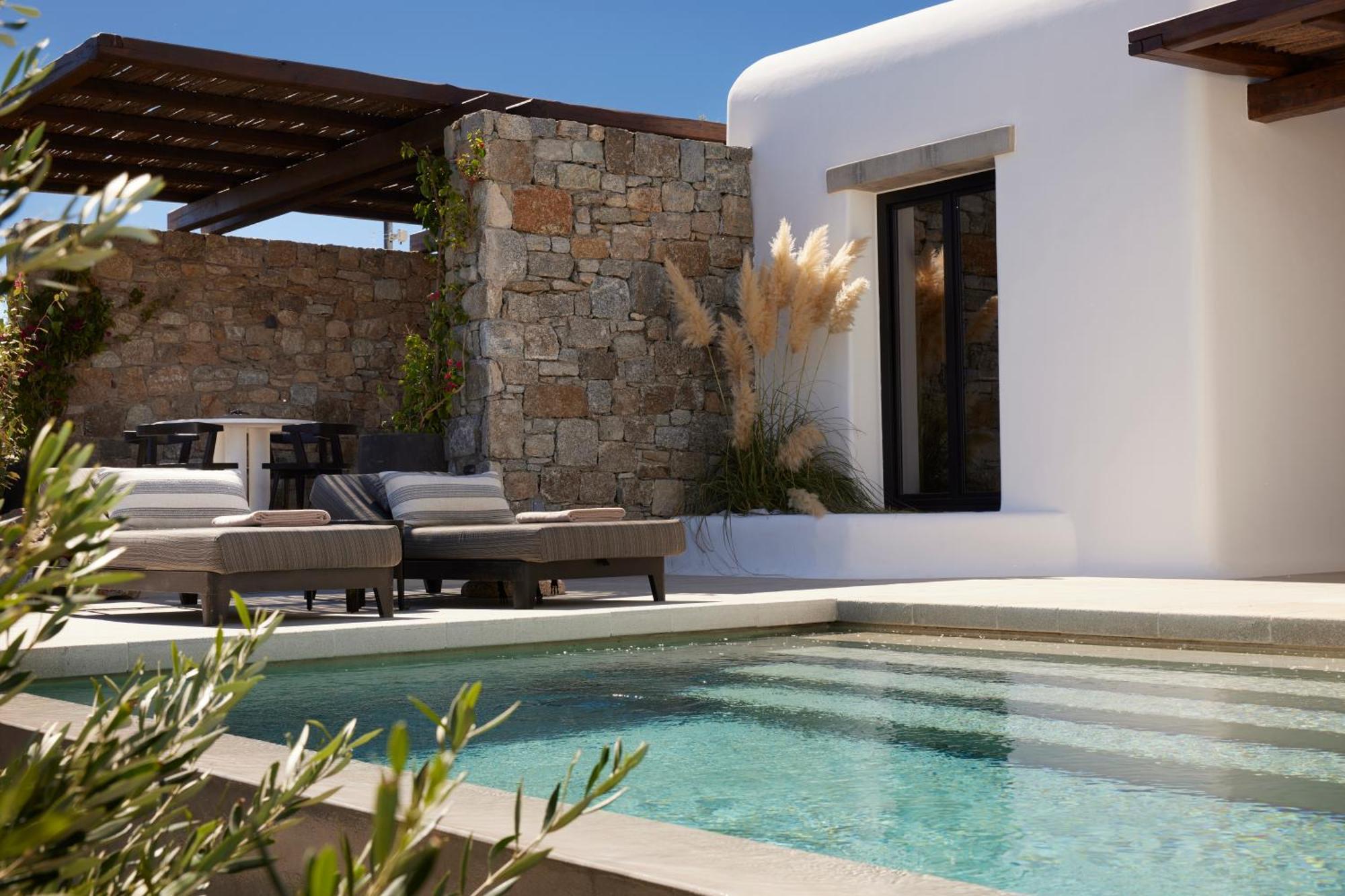 Kalesma Mykonos Hotel ออร์นอส ภายนอก รูปภาพ