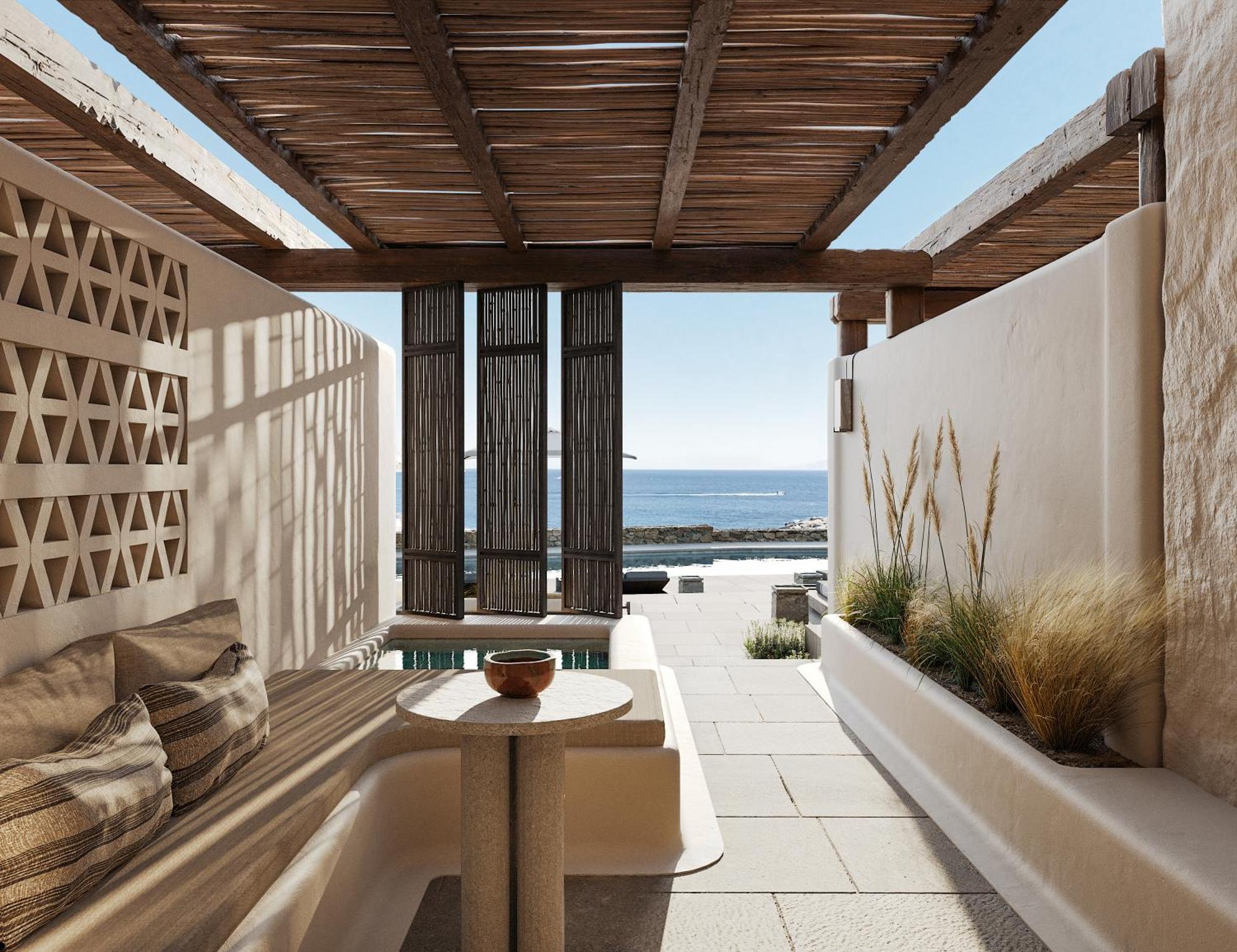 Kalesma Mykonos Hotel ออร์นอส ห้อง รูปภาพ