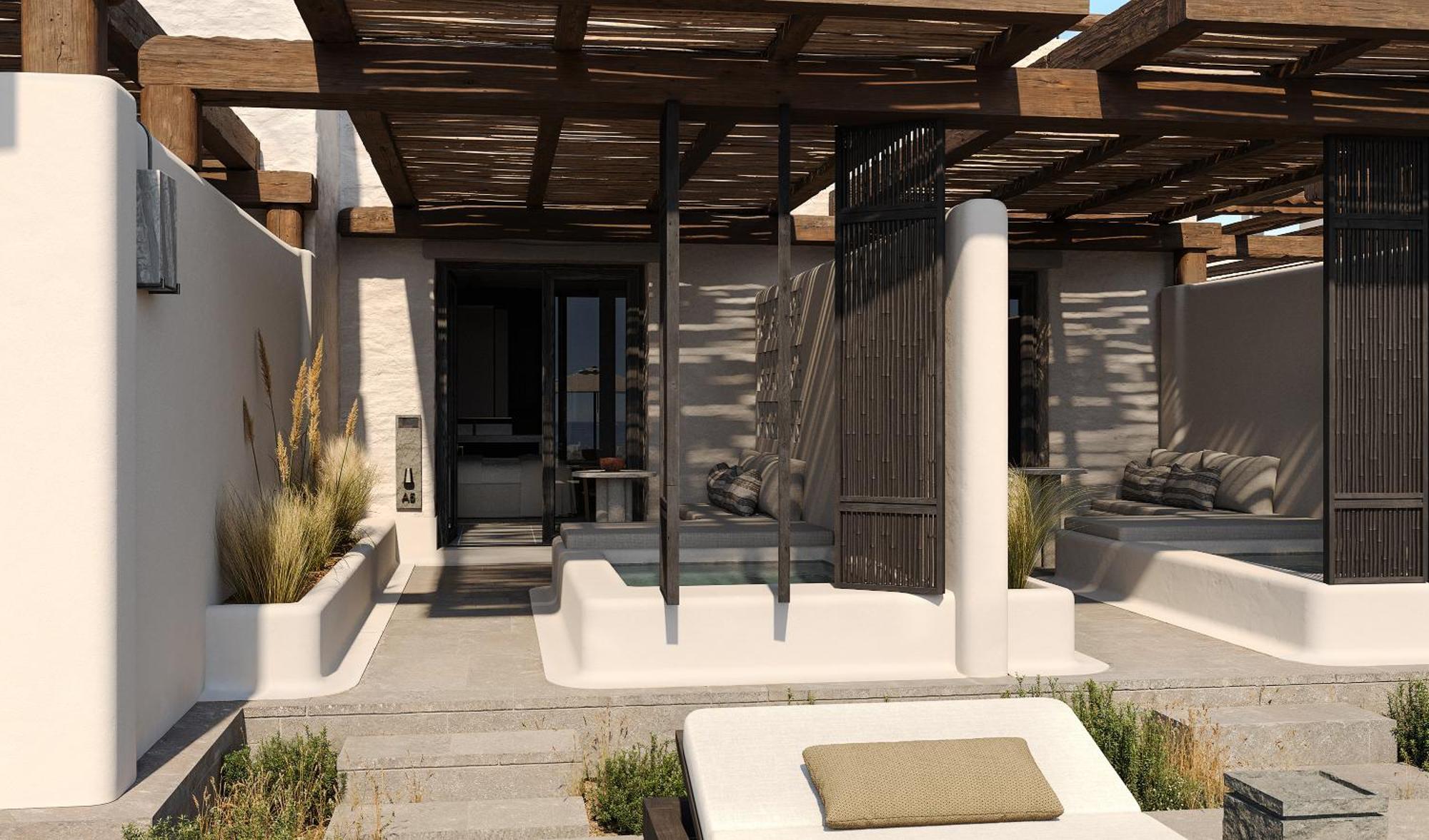 Kalesma Mykonos Hotel ออร์นอส ห้อง รูปภาพ