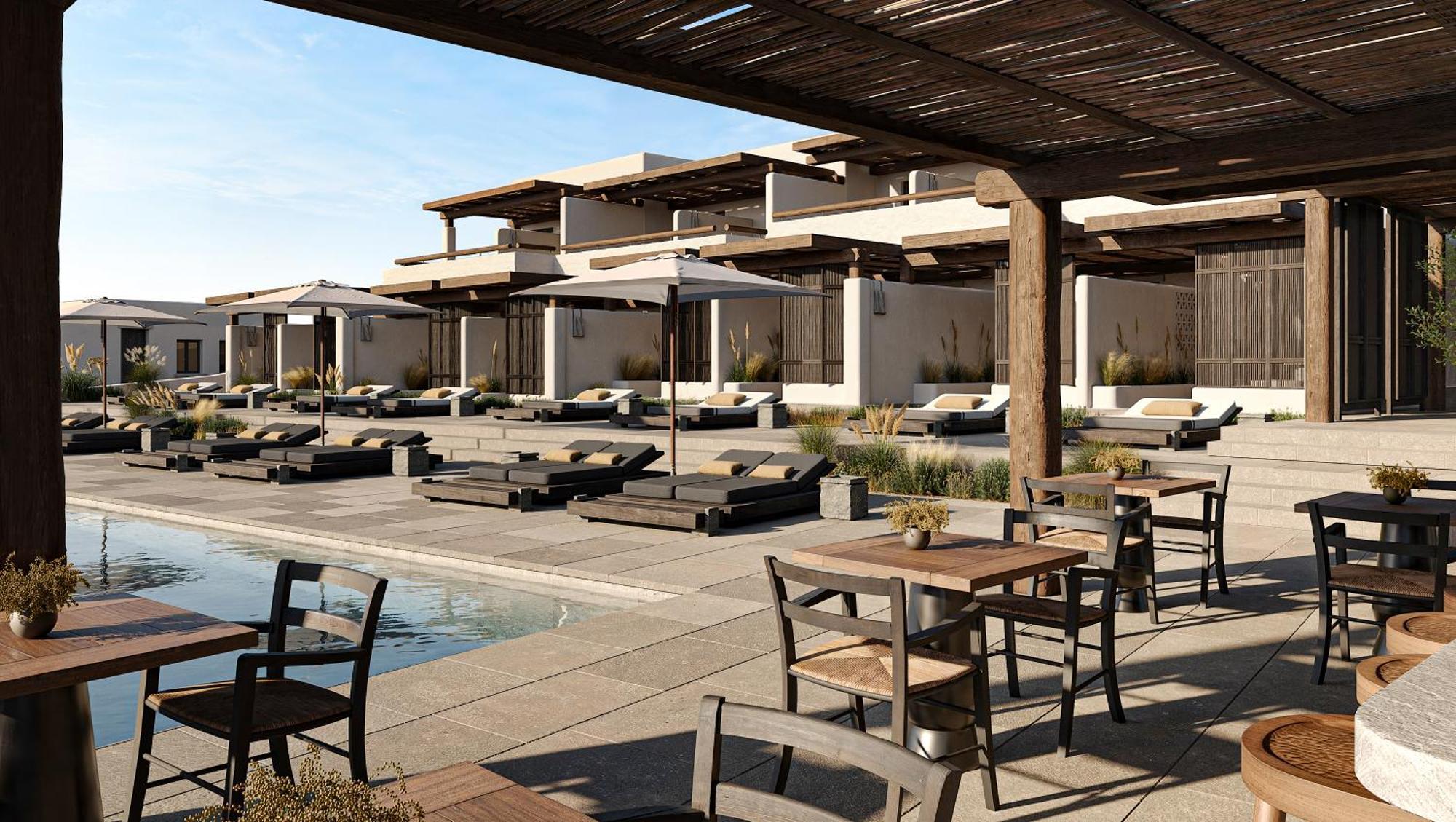 Kalesma Mykonos Hotel ออร์นอส ภายนอก รูปภาพ